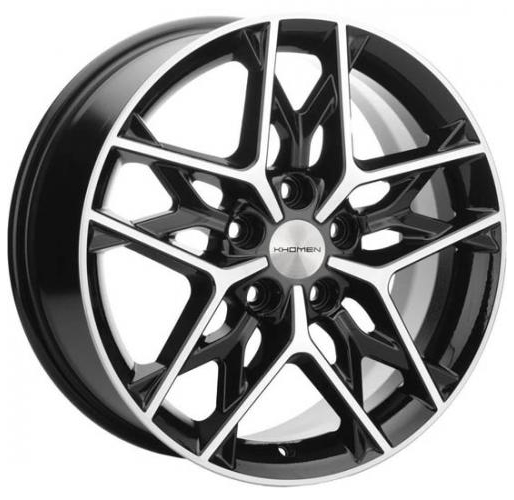 Khomen Wheels KHW2105 (X5/X6/X7 осн.) 11xR21/5x112 ET 43 Dia 66.6 Black-FP