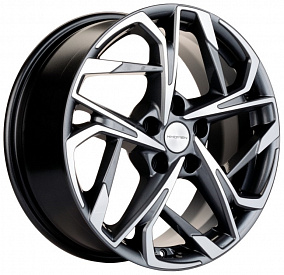 Khomen Wheels KHW1716 (Jac/Москвич 3) 7xR17/5x108 ET 40 Dia 54.1 Gray-FP