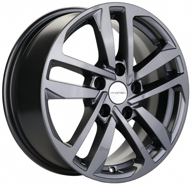 Khomen Wheels KHW1612 (Qashqai/Tiida) 6.5xR16/5x114.3 ET 40 Dia 66.1 Gray