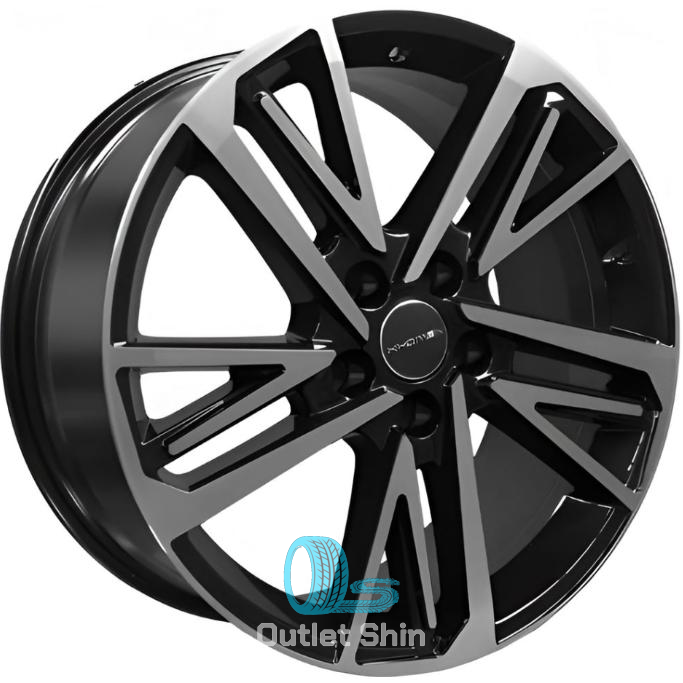 Khomen Wheels KHW1815 (Hyundai i40) 8xR18/5x114.3 ET 46 Dia 67.1 Black-FP