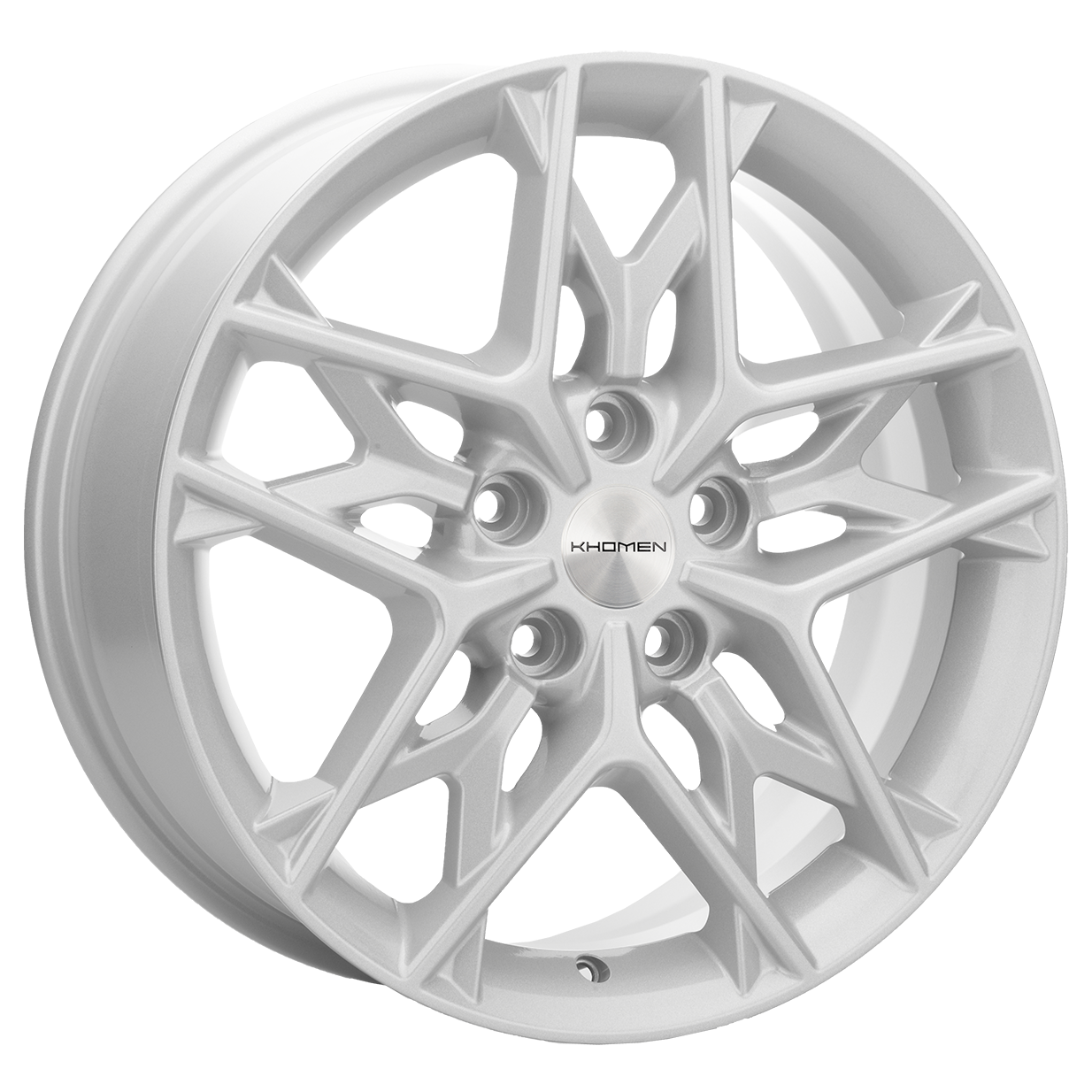 Khomen Wheels KHW1709 (Changan/Geely/Lexus/Toyota) 7xR17/5x114.3 ET 45 Dia 60.1 F-Silver