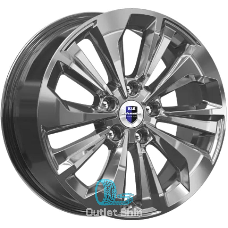 K&K Авиор 7xR17/5x114.3 ET 50 Dia 67.1 Кварц