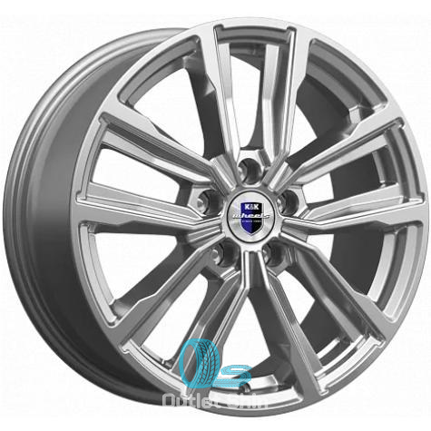 K&K Лацио 7.5xR17/5x114.3 ET 35 Dia 60.1 Дарк платинум