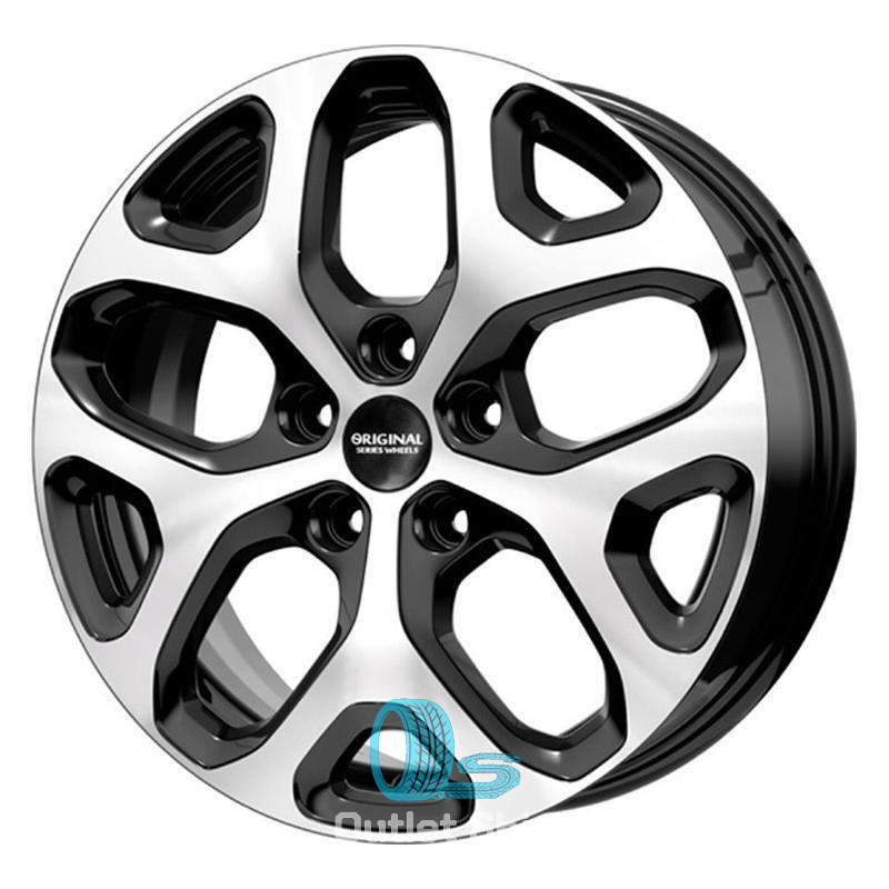 Скад KL-307 6.5xR17/5x114.3 ET 50 Dia 66.1 Алмаз