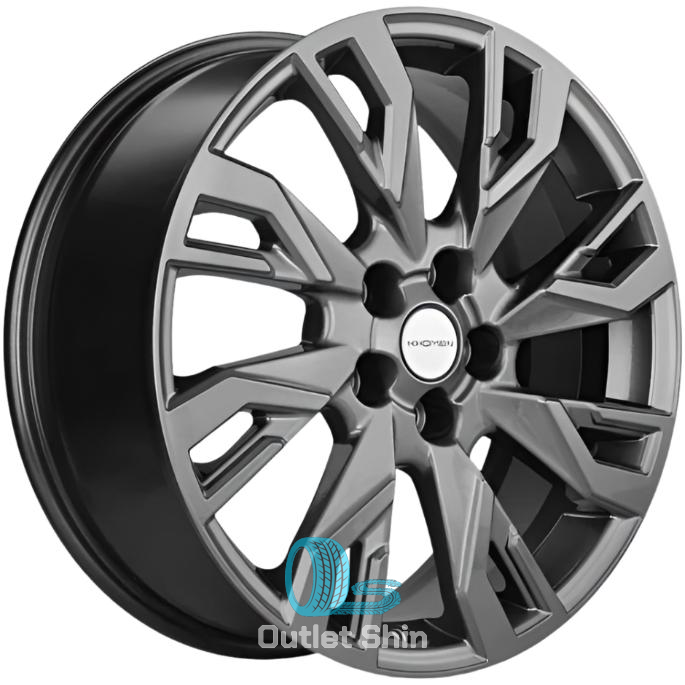 Khomen Wheels KHW1809 (CS35/CS35 Plus) 7xR18/5x110 ET 50 Dia 63.3 Gray