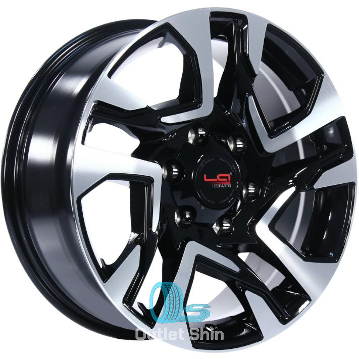 Replica Concept TY566 7.5xR18/6x139.7 ET 25 Dia 106.1 BFP