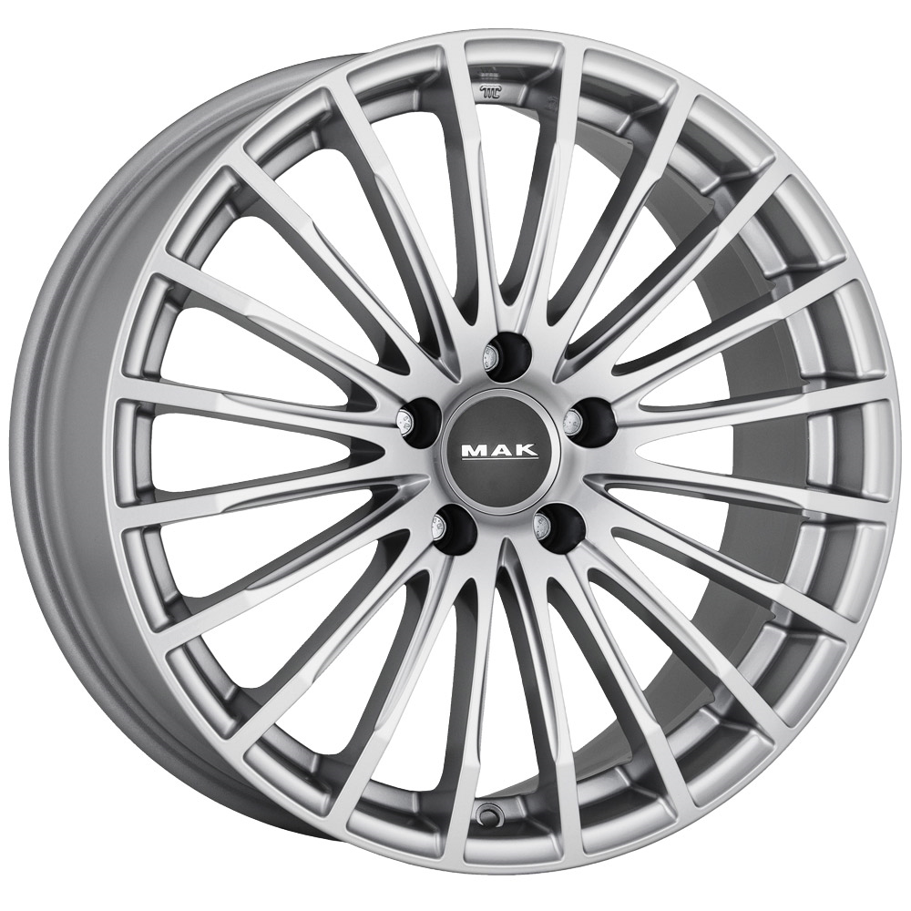 MAK Starlight 9.5xR19/5x112 ET 28 Dia 66.6 Silver