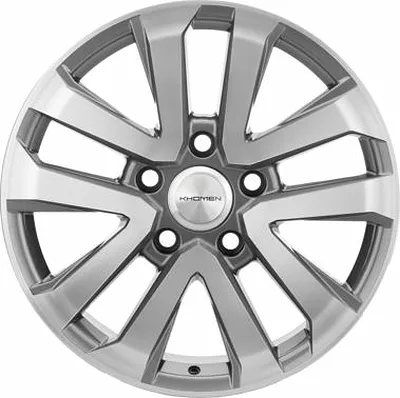 Khomen Wheels KHW2003 (LX570/LC100/LC200) 8.5xR20/5x150 ET 45 Dia 110.1 Gray-FP