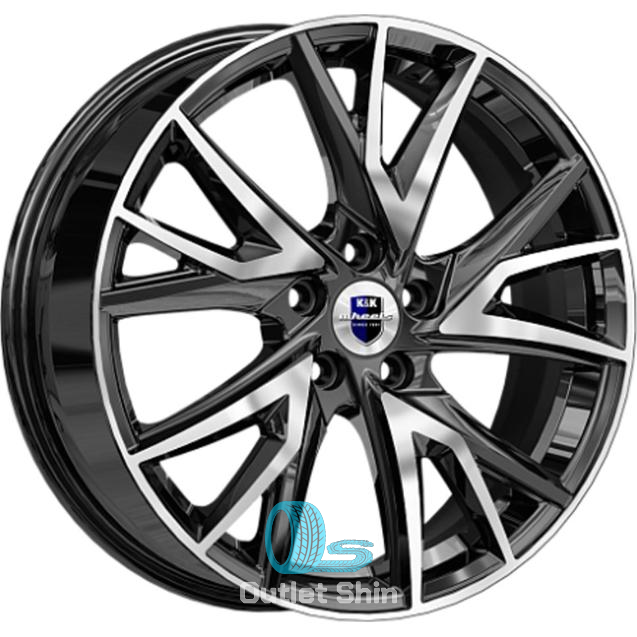 K&K Кайлас 6.5xR18/5x108 ET 33 Dia 60.1 Алмаз черный