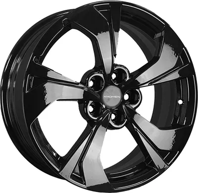 Khomen Wheels KHW1724 (Jac/Москвич 3) 7xR17/5x108 ET 40 Dia 54.1 Black