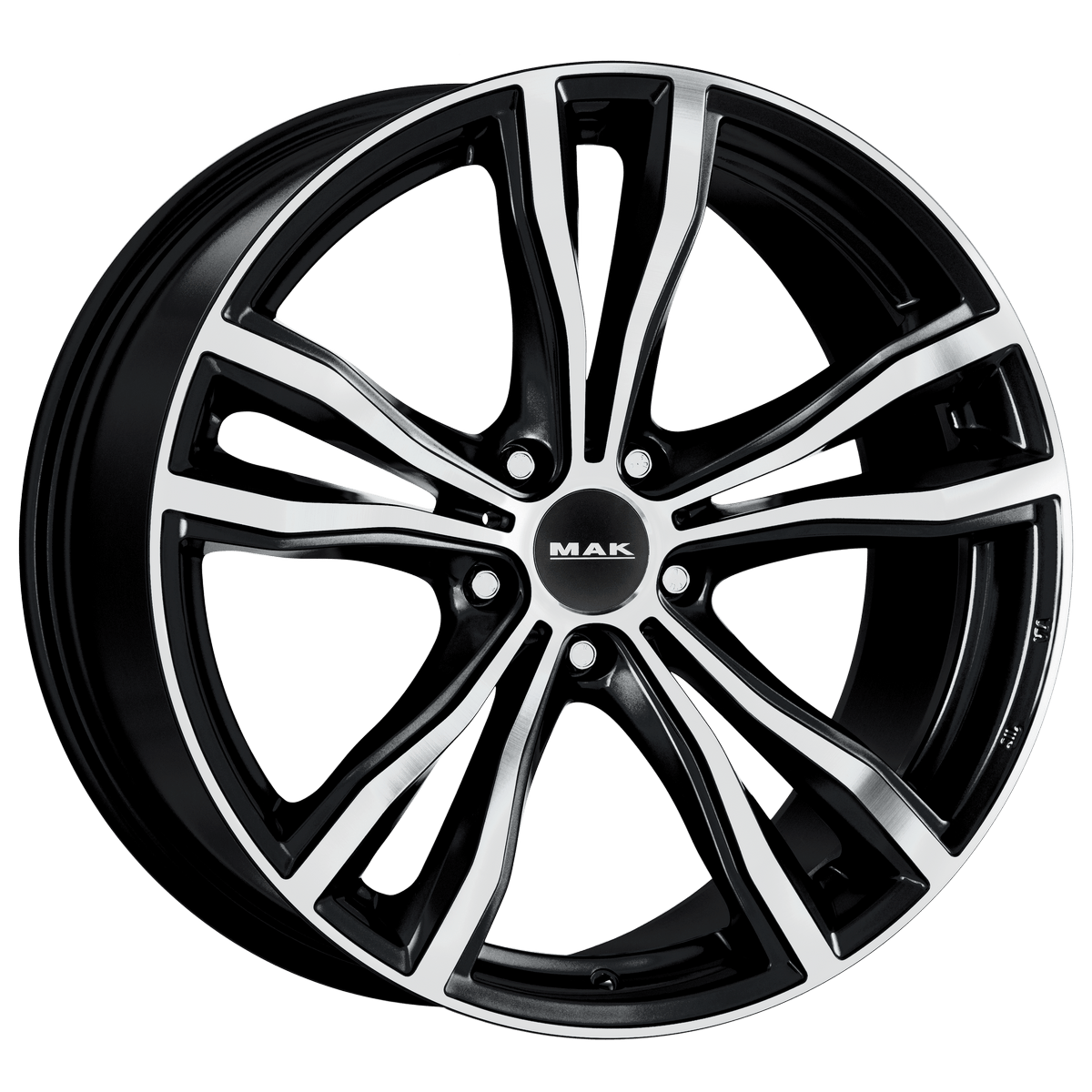 MAK X-Mode 9.5xR21/5x112 ET 37 Dia 66.6 Black mirror