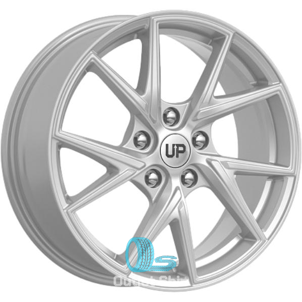 WUP UP105 7xR17/5x112 ET 40 Dia 57.1 Silver Classic