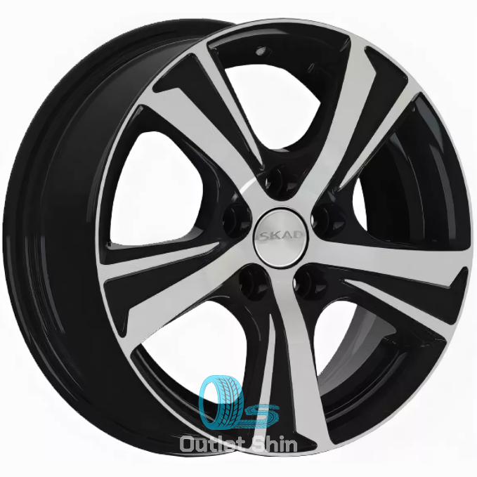 Скад Крит 5.5xR14/5x100 ET 38 Dia 57.1 Алмаз