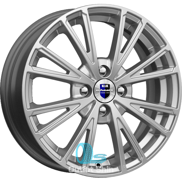 K&K Меандр 6xR16/4x98 ET 35 Dia 58.6 Сильвер