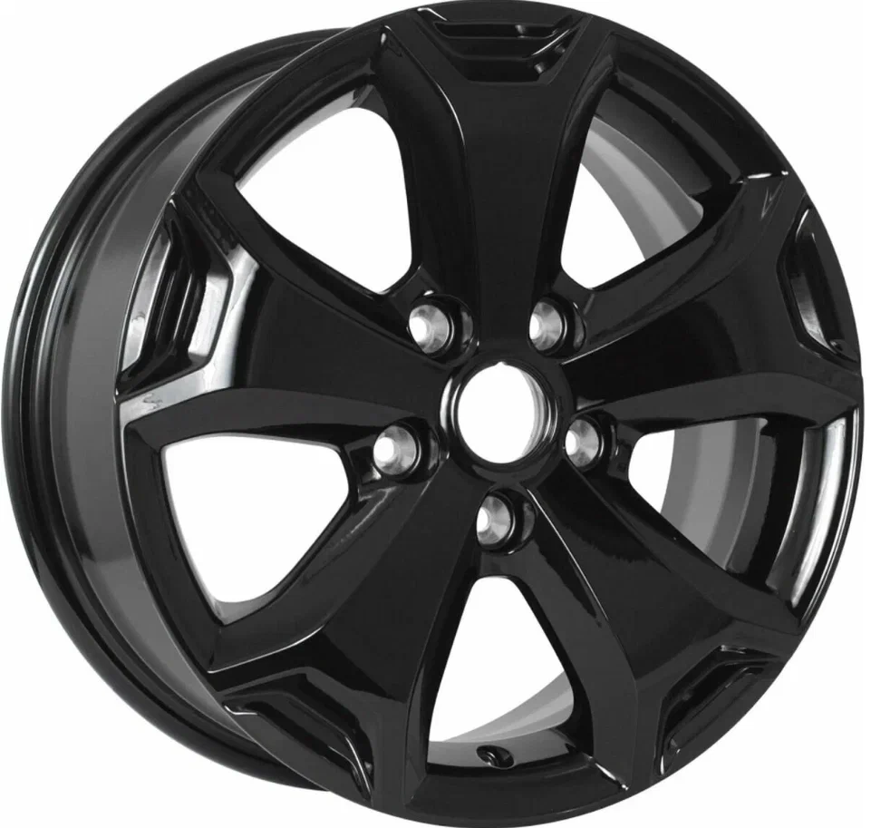 K&K Cyclade (КС739) (Duster) 6.5xR16/5x114.3 ET 50 Dia 66.1 Full Black