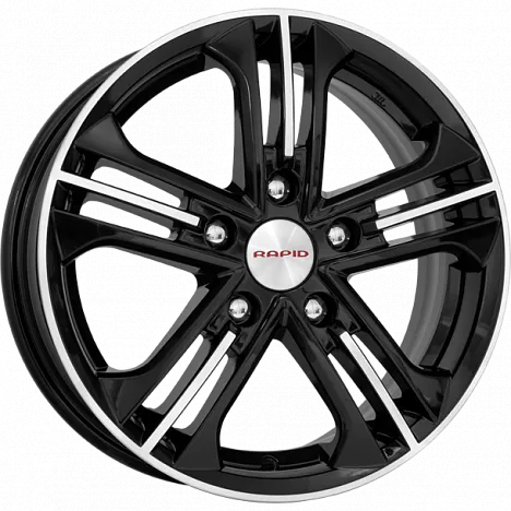 K&K Trinity (КС615) 6xR15/5x108 ET 43 Dia 67.1 Алмаз черный