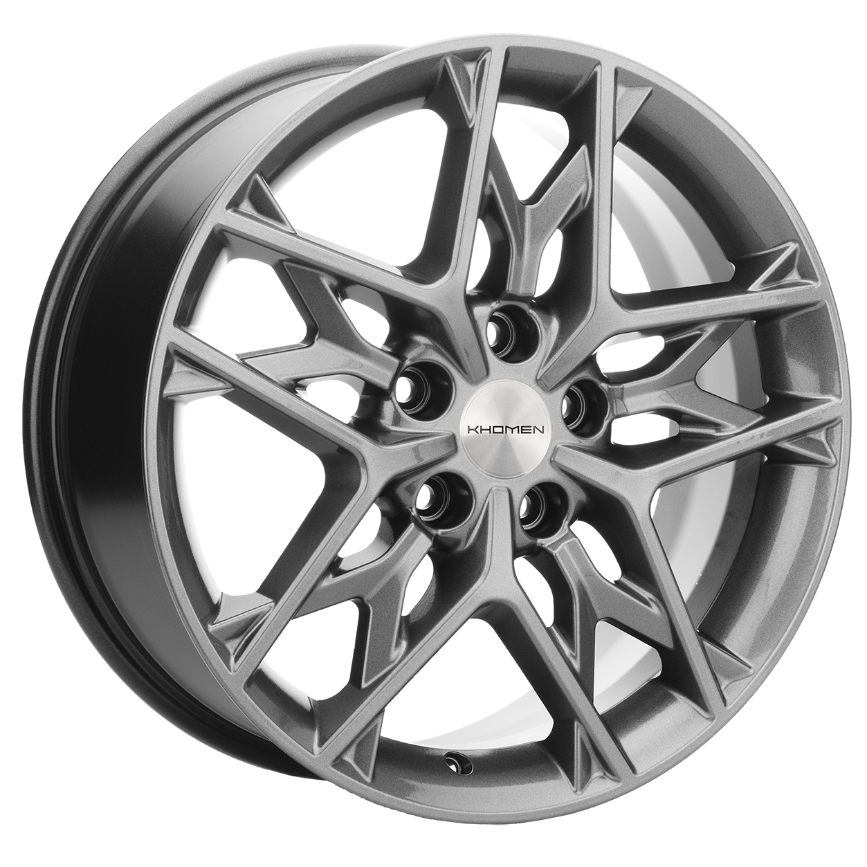 Khomen Wheels KHW1709 (Changan/Geely/Lexus/Toyota) 7xR17/5x114.3 ET 45 Dia 60.1 Gray