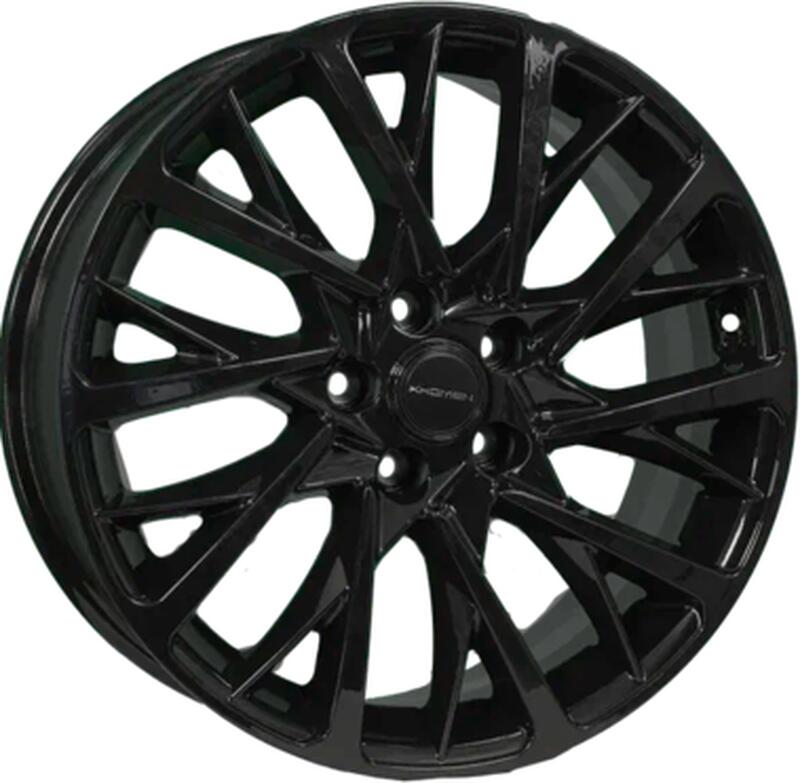 Khomen Wheels KHW1804 (Tugela/Jaguar F-Pace) 7.5xR18/5x108 ET 46 Dia 63.4 Black