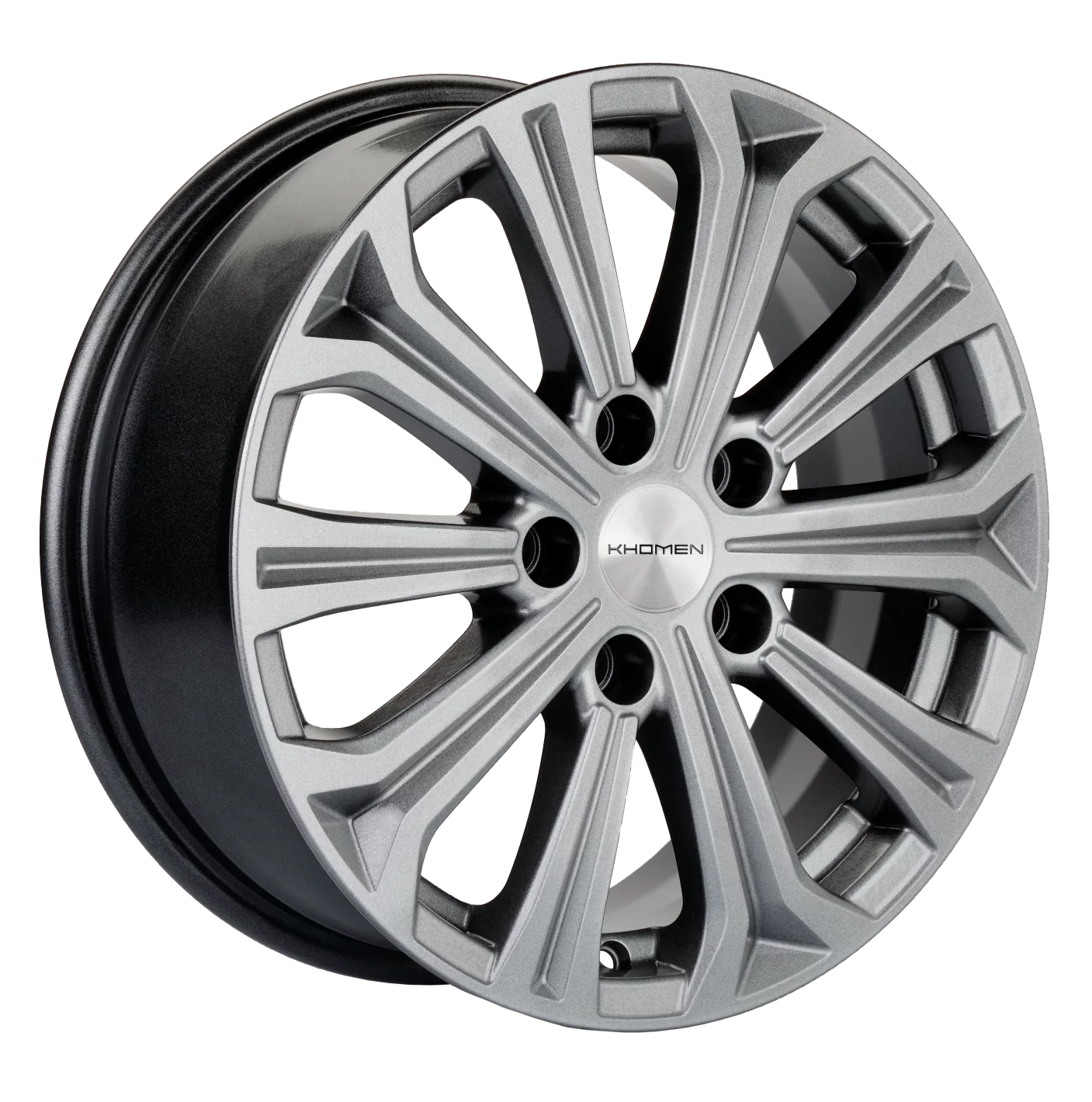 Khomen Wheels KHW1610 (Corolla) 6.5xR16/5x114.3 ET 45 Dia 60.1 Gray