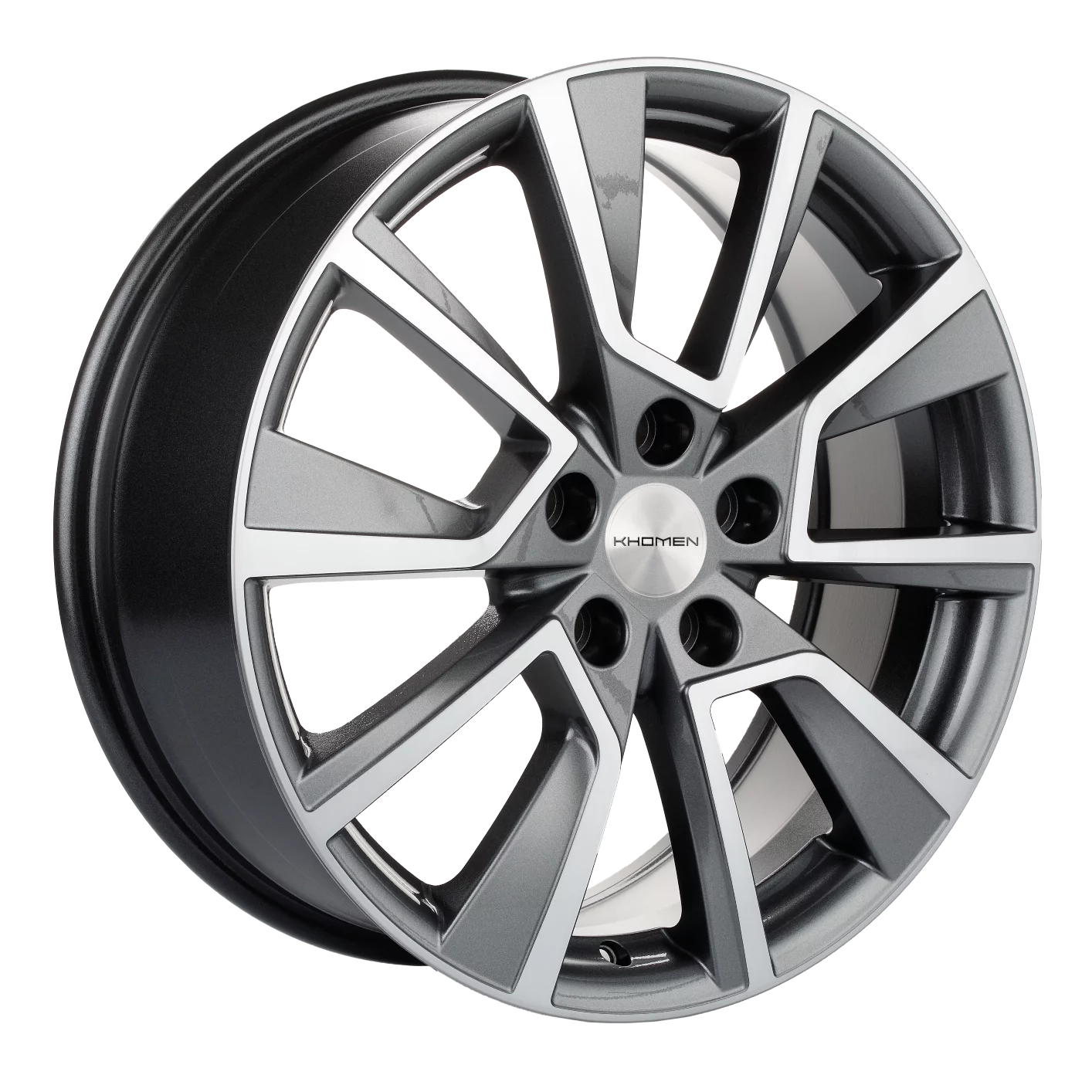 Khomen Wheels KHW1802 (Dargo/Jolion) 7xR18/5x114.3 ET 37 Dia 66.5 Gray-FP