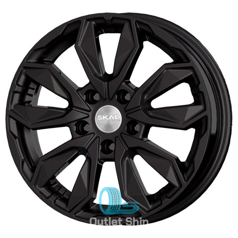 Скад Сочи 6xR16/5x114.3 ET 43 Dia 67.1 Черный бархат