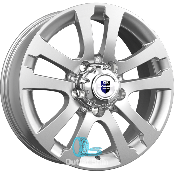 K&K Калахари-Patriot 7xR18/5x139.7 ET 35 Dia 108.6 Сильвер