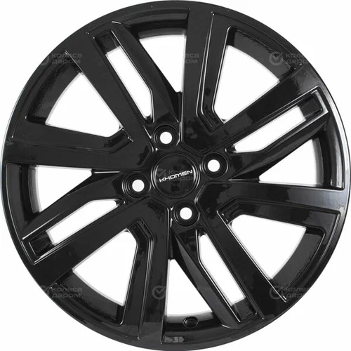 Khomen Wheels KHW1609 (Rio II/Solaris II) 6xR16/4x100 ET 46 Dia 54.1 Black