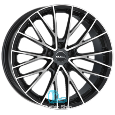 MAK Speciale 8.5xR19/5x112 ET 30 Dia 66.6 Ice Black