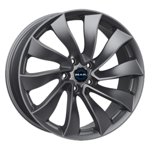 MAK Solar 9.5xR19/5x114.3 ET 45 Dia 64.1 Gloss GunMetal
