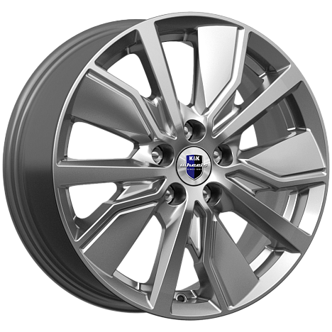 K&K Гамбит (КС961) 6.5xR16/5x114.3 ET 40 Dia 66.1 Дарк платинум
