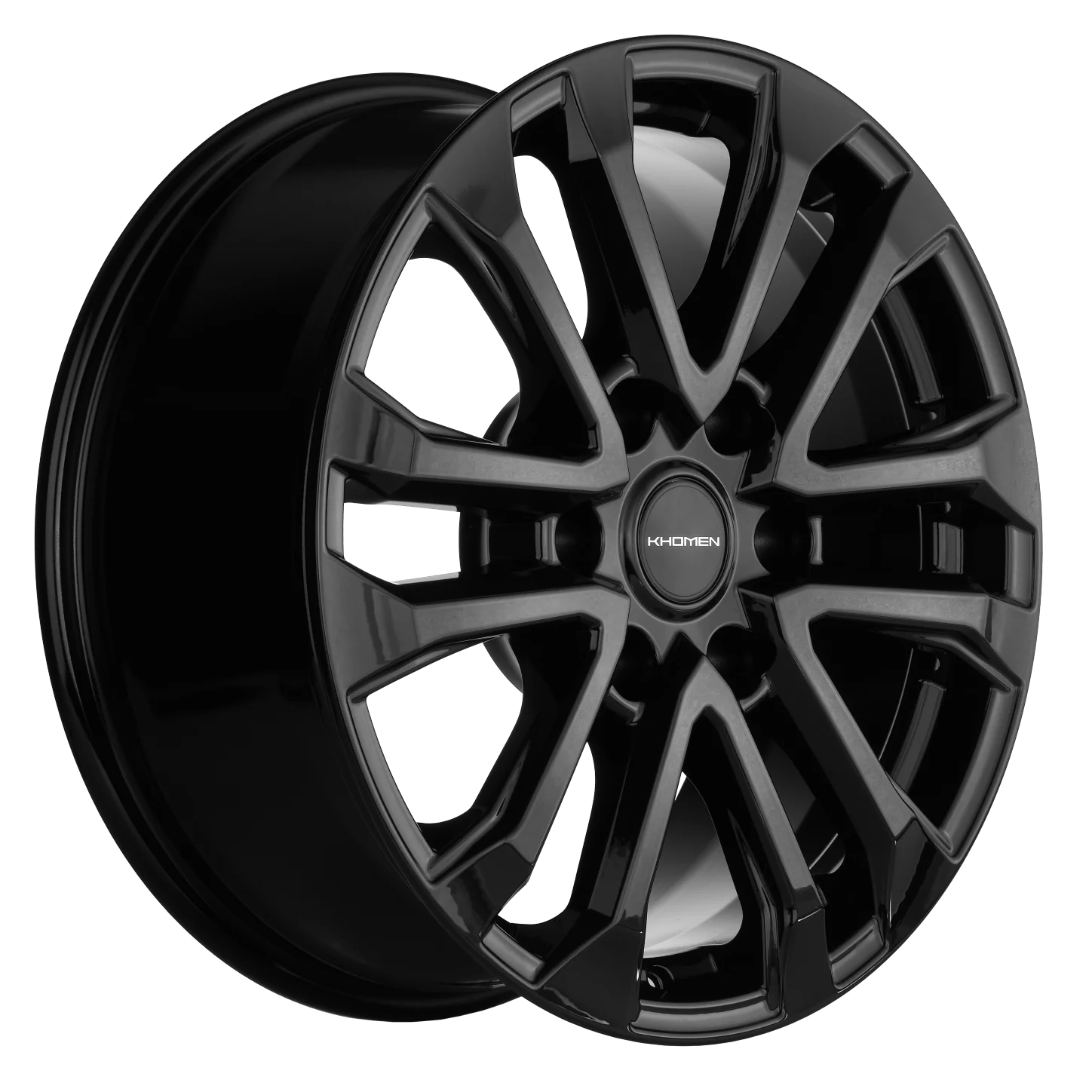 Khomen Wheels KHW1805 (LC Prado) 7.5xR18/6x139.7 ET 25 Dia 106.1 Black