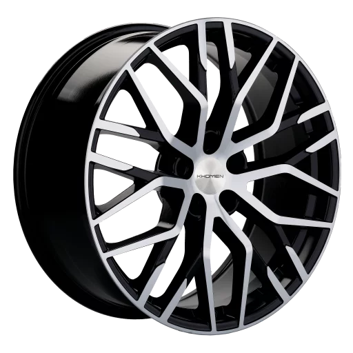 Khomen Wheels KHW2005 (Tugella) 8.5xR20/5x108 ET 46 Dia 63.4 Black-FP