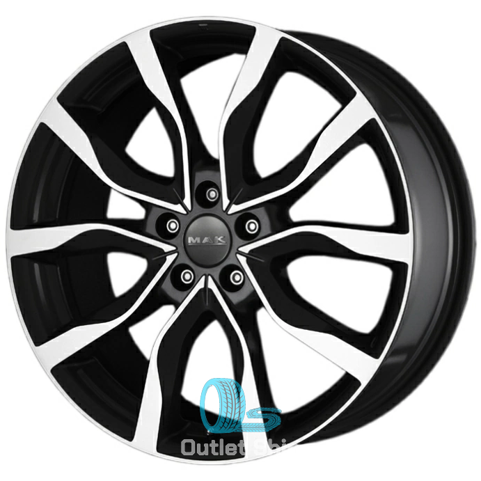 MAK Wolf 7.5xR18/5x114.3 ET 45 Dia 67.1 Black mirror