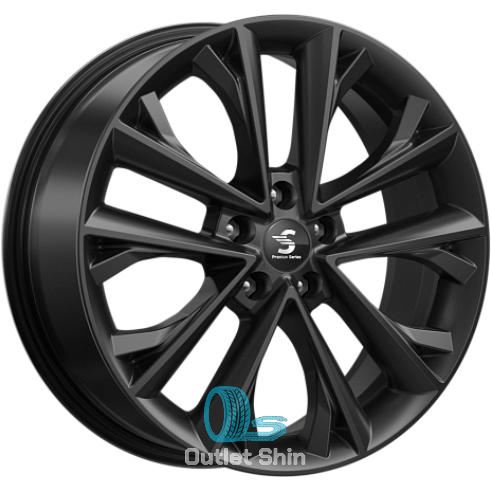 K&K КР012 7xR18/5x114.3 ET 48 Dia 56.1 Черный Матовый