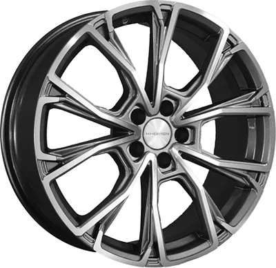 Khomen Wheels KHW1907 (Geely Monjaro/Tugella) 7.5xR19/5x108 ET 46 Dia 63.4 Gray-FP