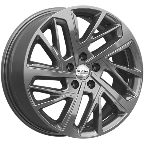 Скад KL-372 7xR17/5x110 ET 46 Dia 63.35 графит