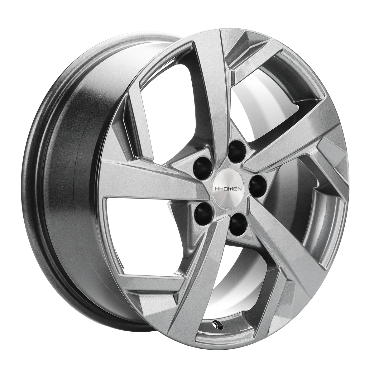 Khomen Wheels KHW1712 (Qashqai) 7xR17/5x114.3 ET 40 Dia 66.1 Gray