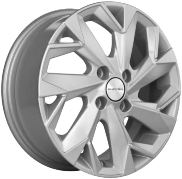 Khomen Wheels KHW1508 (Rio/Solaris) 6xR15/4x100 ET 46 Dia 54.1 F-Silver