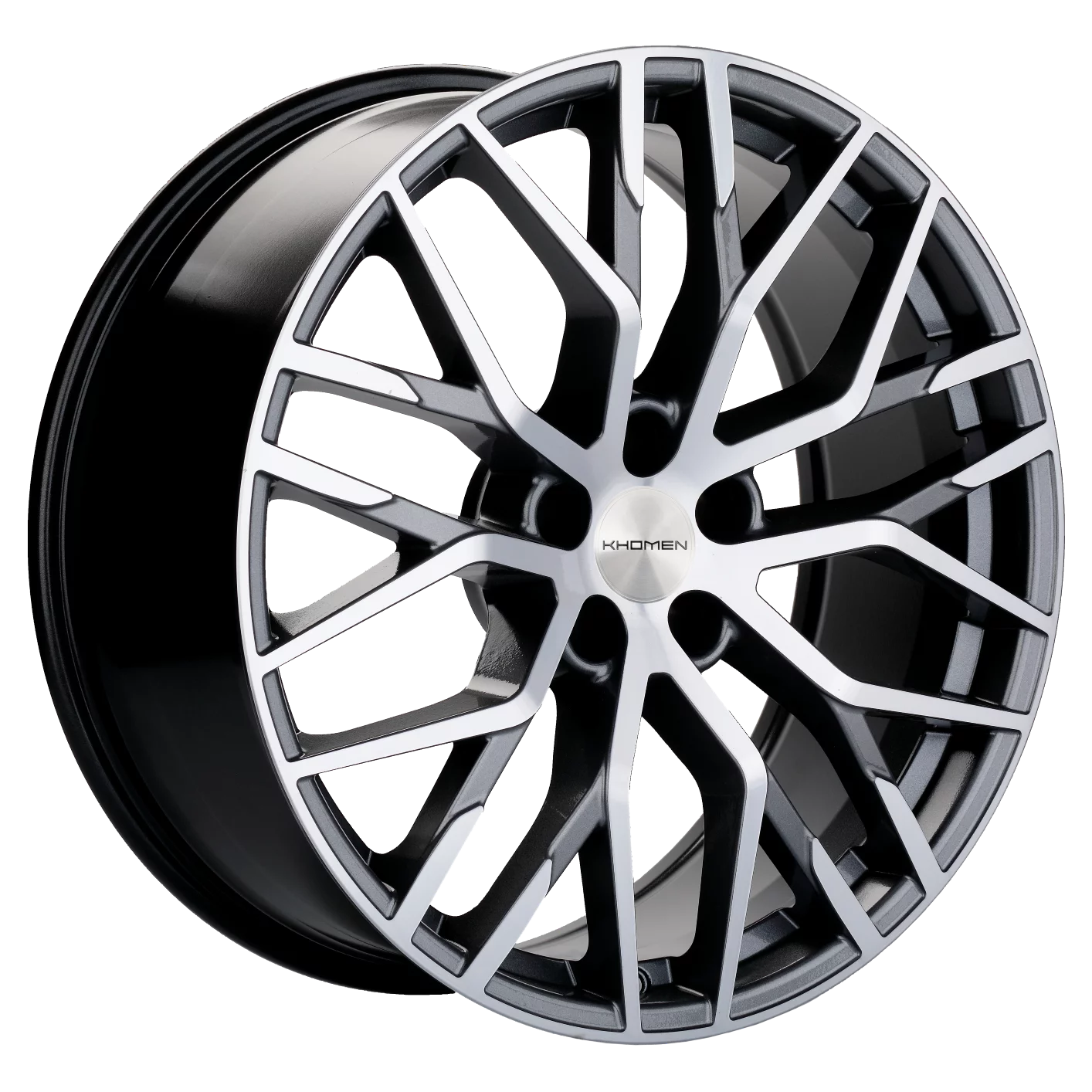 Khomen Wheels KHW2005 (RX) 8.5xR20/5x114.3 ET 30 Dia 60.1 Brilliant Silver-FP