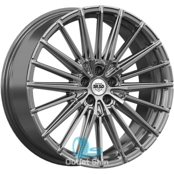 Скад Оливер 7.5xR20/5x114.3 ET 40 Dia 66.6 Графит