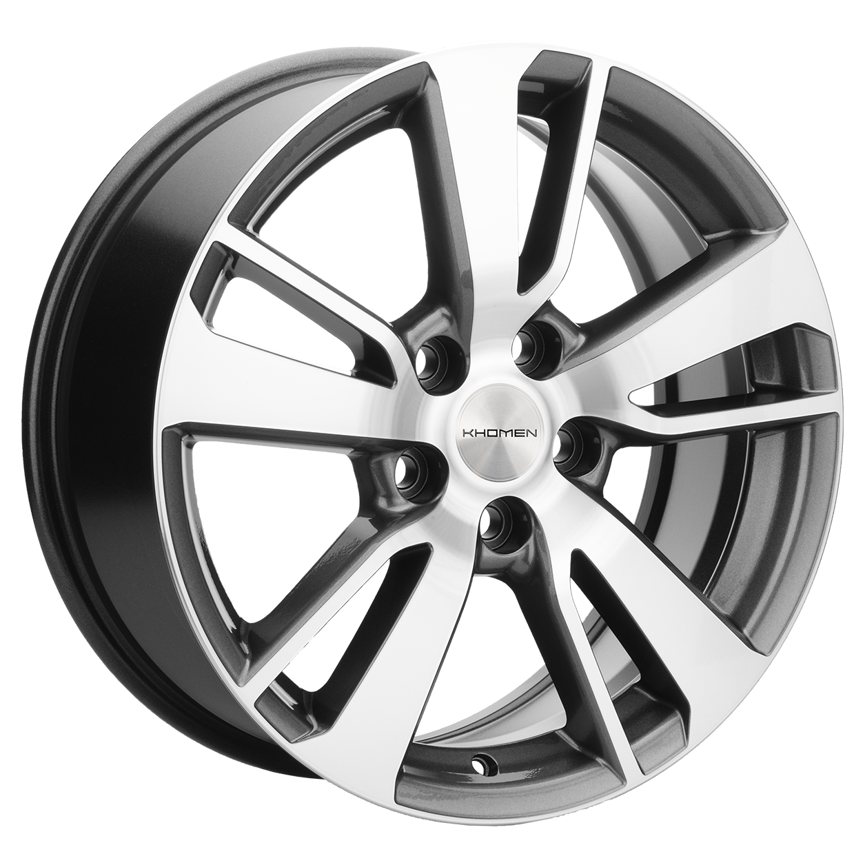 Khomen Wheels KHW1704 (Outlander) 7xR17/5x114.3 ET 38 Dia 67.1 Gray-FP