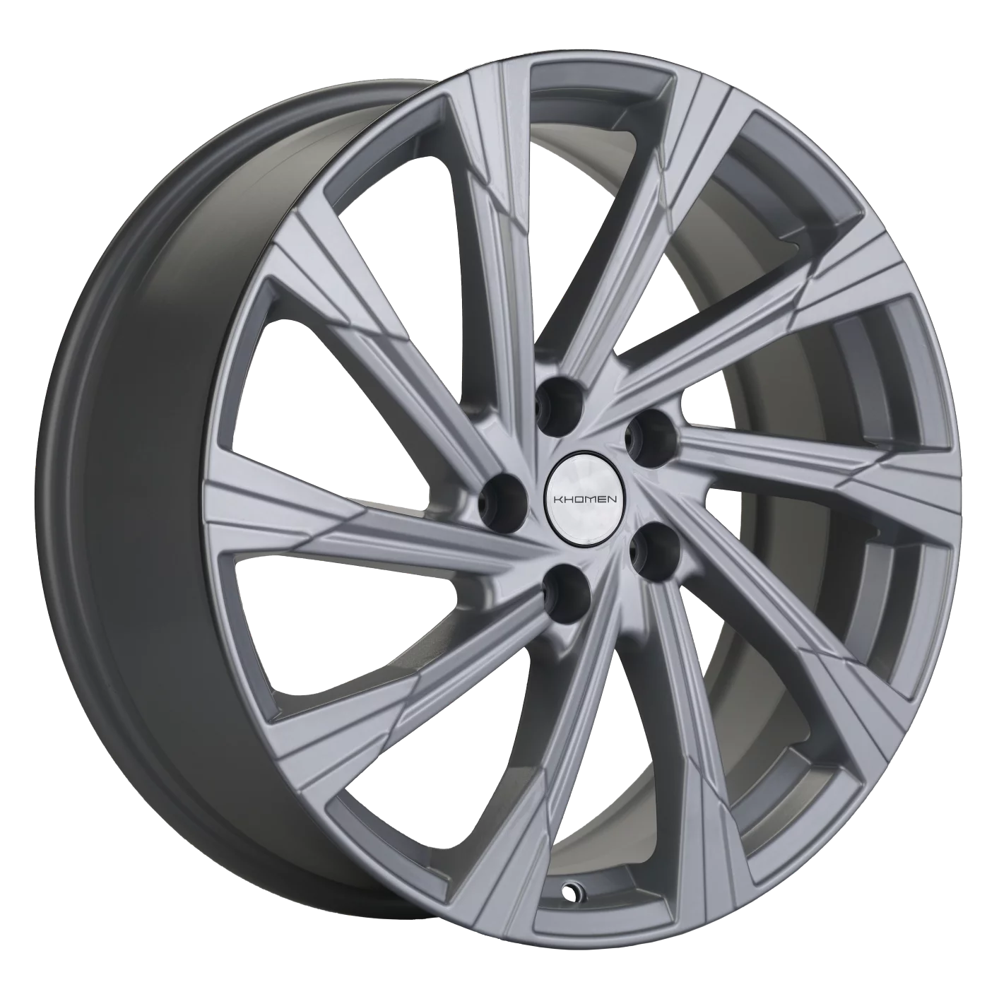 Khomen Wheels KHW1901 (NX/Rav4) 7.5xR19/5x114.3 ET 40 Dia 60.1 Brilliant Silver