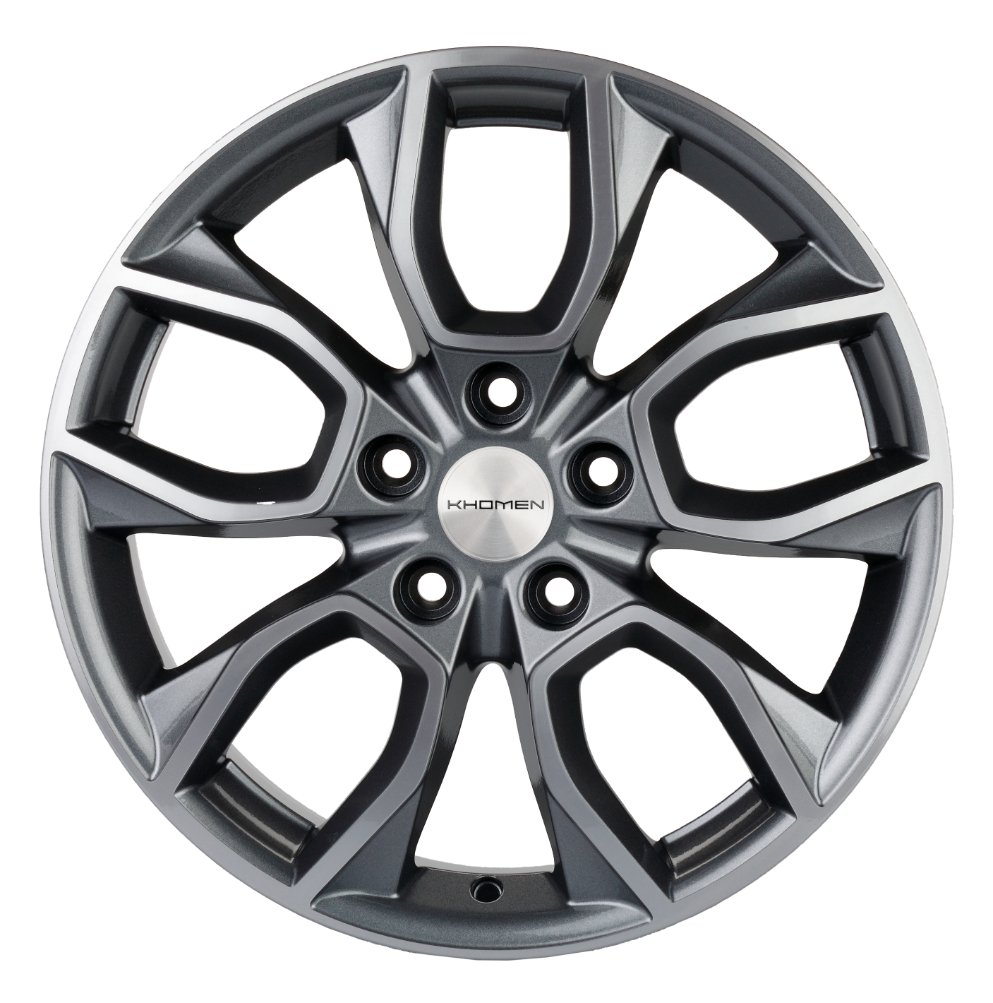 Khomen Wheels KHW1713 (SantaFe) 7xR17/5x114.3 ET 47 Dia 67.1 Gray-FP