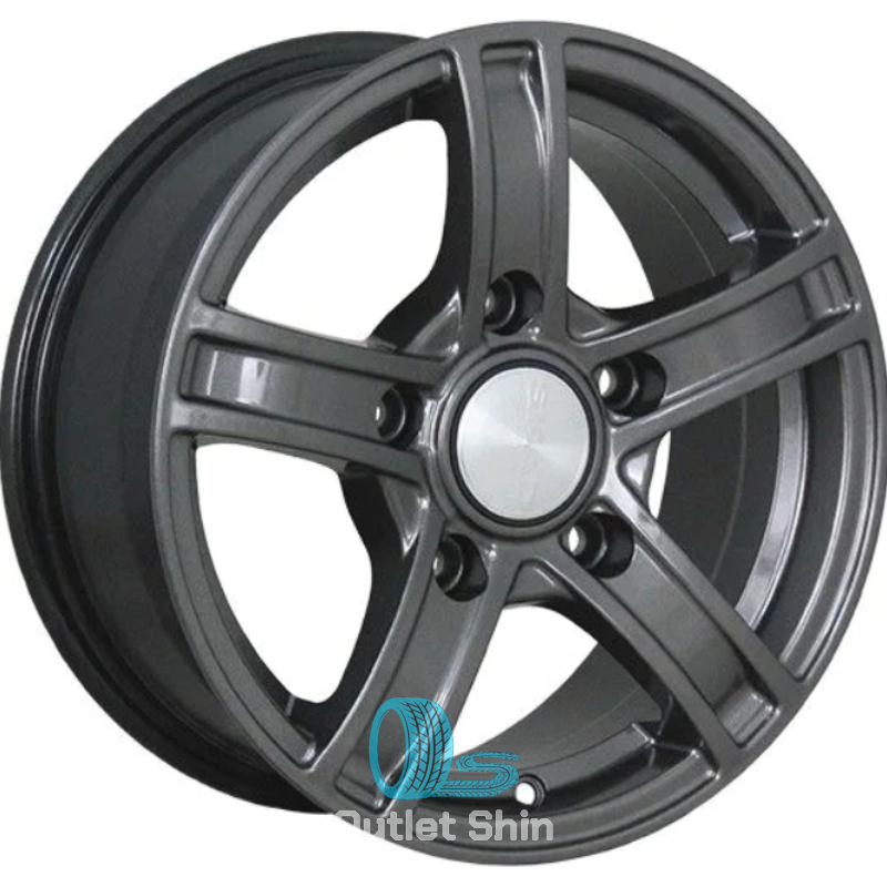 Скад Трофи 6.5xR15/5x139.7 ET 40 Dia 98.5 Графит