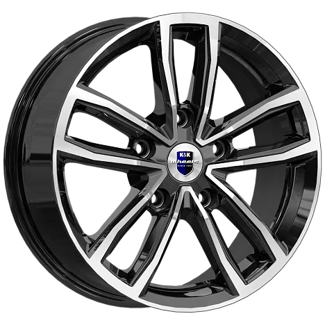 K&K Каланг (КС1086) 6.5xR17/5x108 ET 33 Dia 60.1 Алмаз черный