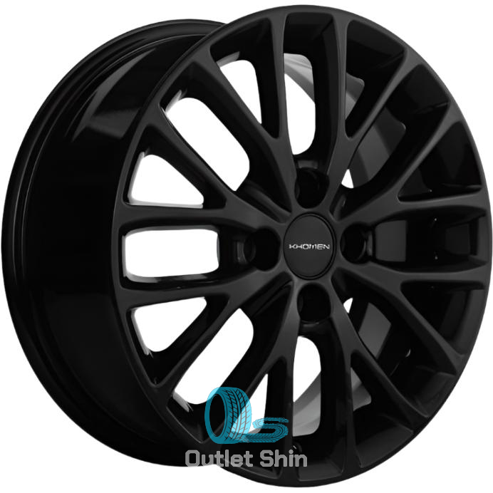 Khomen Wheels KHW1506 (Lada Granta) 6xR15/4x98 ET 36 Dia 58.6 Black