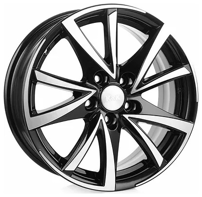 K&K Игуана (КС546) 6.5xR15/4x100 ET 35 Dia 67.1 Алмаз черный