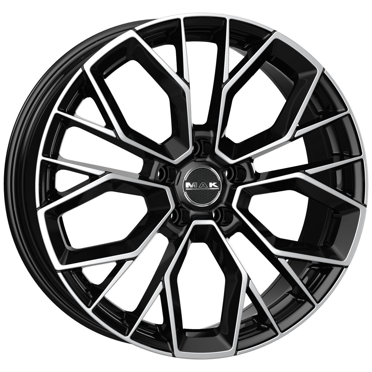 MAK Stilo-D 10xR21/5x112 ET 19 Dia 66.45 Black mirror