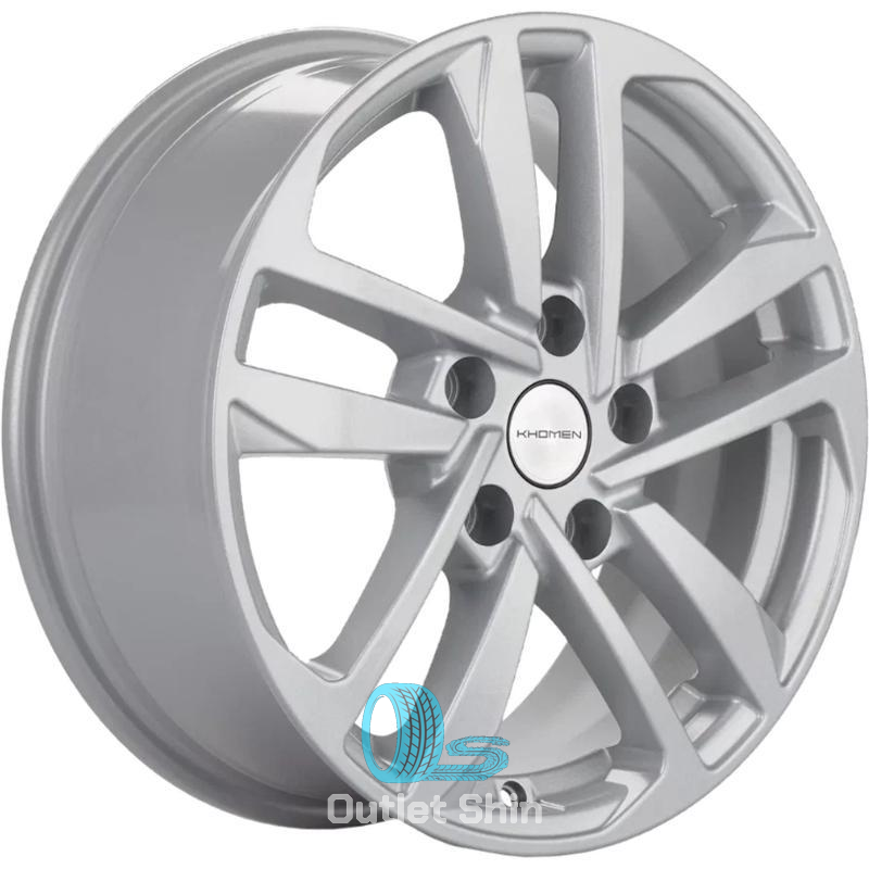 Khomen Wheels KHW1612 (Octavia A7) 6.5xR16/5x112 ET 46 Dia 57.1 F-Silver