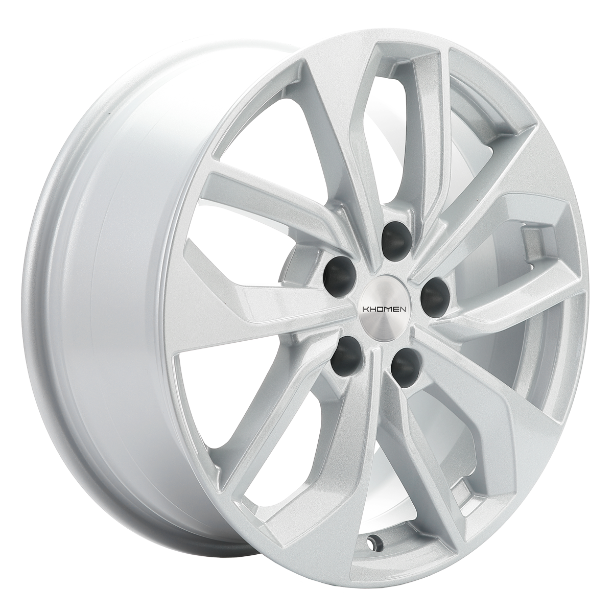 Khomen Wheels KHW1703 (Changan/Geely/Lexus/Toyota) 7xR17/5x114.3 ET 45 Dia 60.1 F-Silver